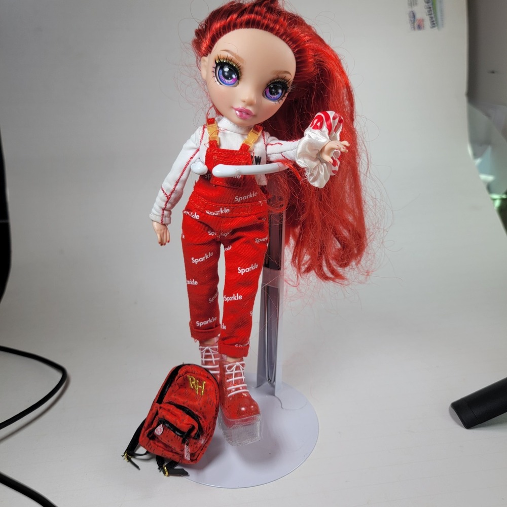 MGA Rainbow High Ruby Anderson Junior High Doll 2022 w/ Backpack